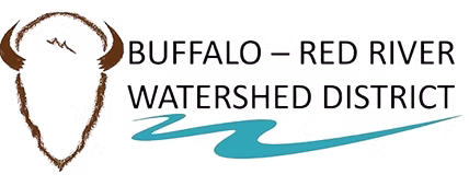 Buffalo-Red River Watershed District logo.