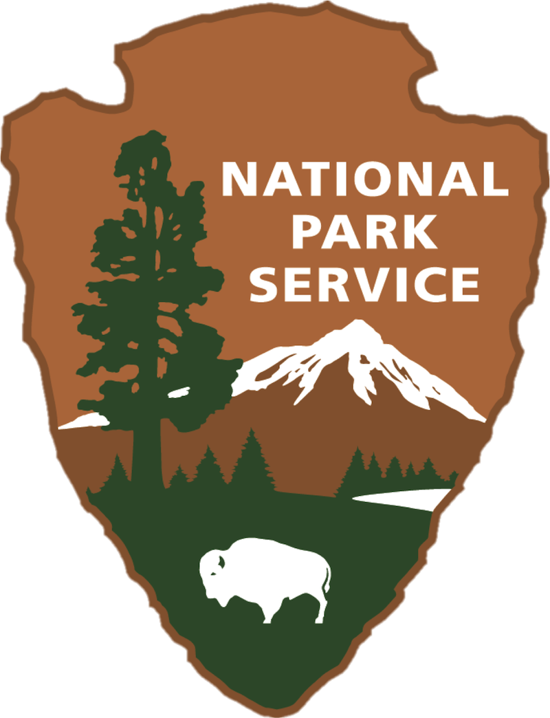 National Park Service Arrowhead Logo.