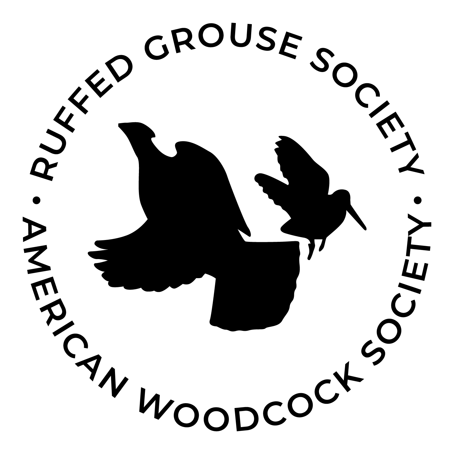 Ruffed Grouse Society/American Woodcock Society logo.