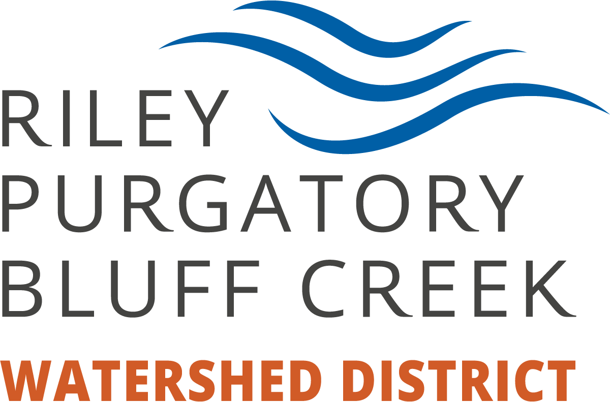 Riley Purgatory Bluff Creek Watershed District Logo.