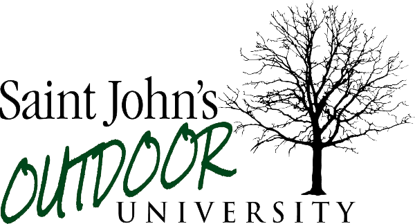 Saint John's Outdoor University logo.