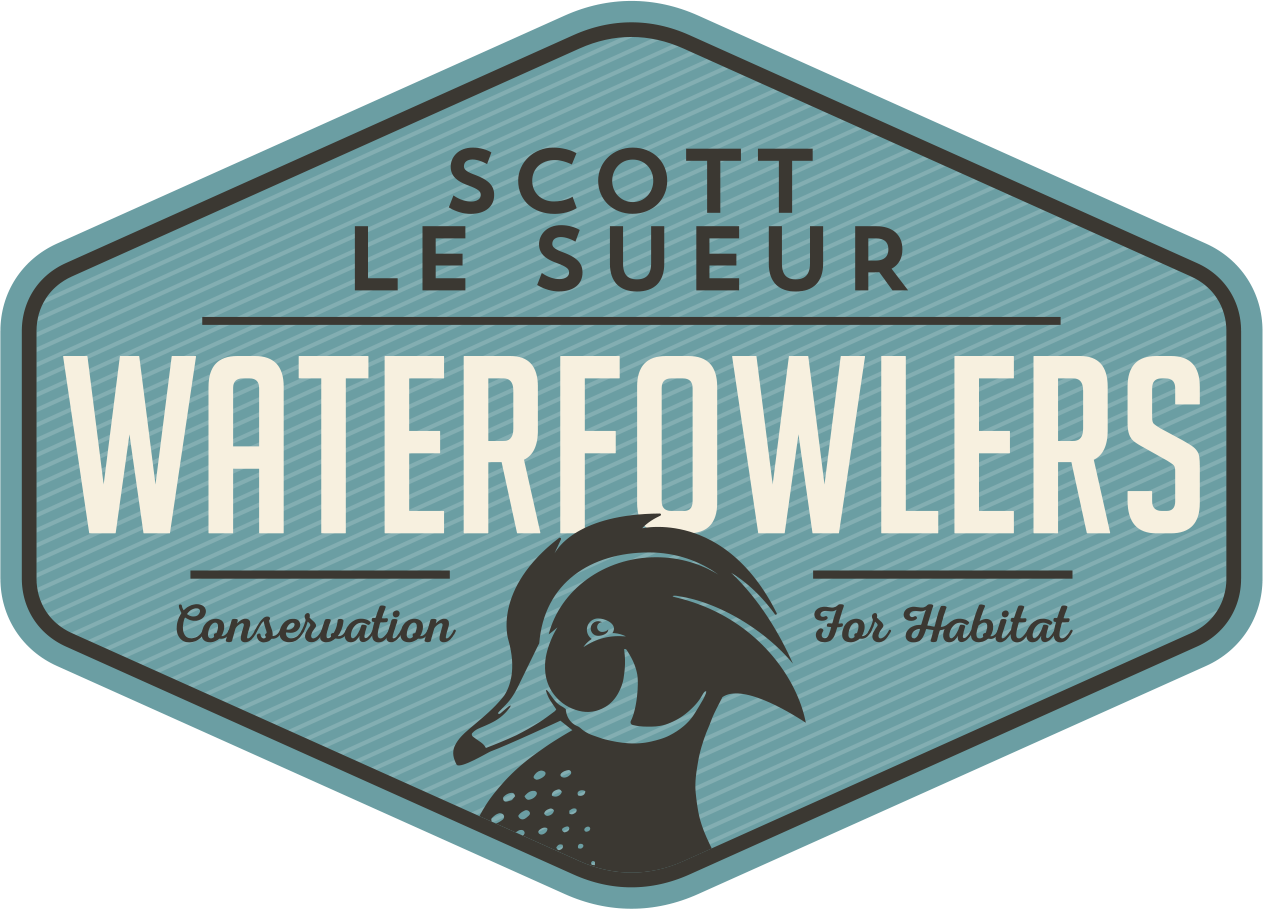 Scott Le Sueur Waterfowlers logo.